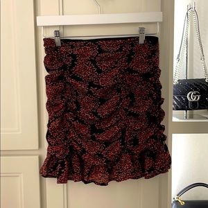 Black and Pink Skirt